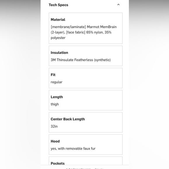 Marmot Featherless Jacket Dessert Khaki XS - Picture 13 of 15